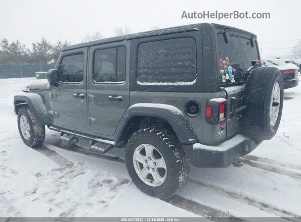 1C4HJXDN9JW200372 2018 JEEP WRANGLER UNLIMITED Gray 