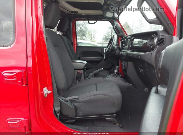 1C4HJXDN9MW511613 2021 JEEP WRANGLER UNLIMITED Red Սալոնի դիմացի տեսք