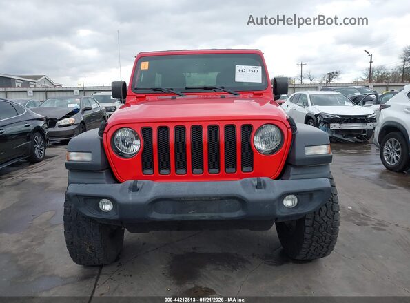 1C4HJXDN9MW511613 2021 JEEP WRANGLER UNLIMITED Red Սալոնի հետևի տեսք
