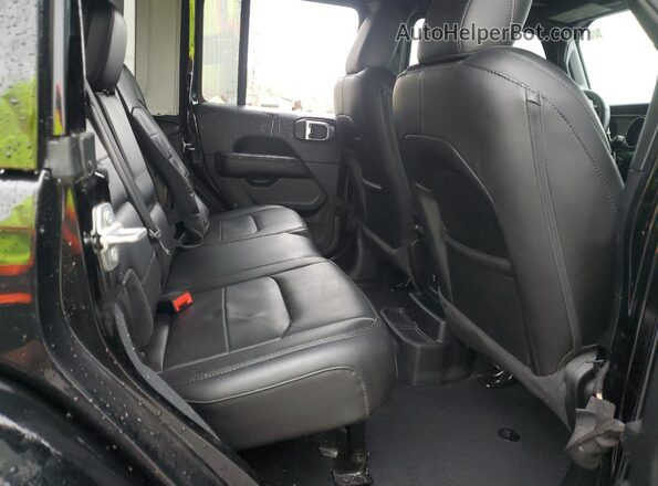1C4HJXEGXPW598782 2023 JEEP WRANGLER Black Widok tylnych siedzeń