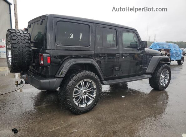 1C4HJXEGXPW598782 2023 JEEP WRANGLER Black Tył prawy