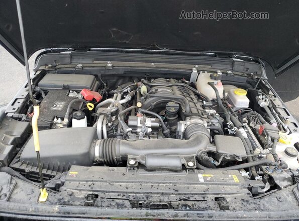 1C4HJXEGXPW598782 2023 JEEP WRANGLER Black Widok wnętrza z tyłu