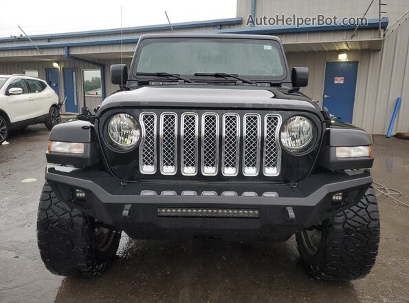 1C4HJXEGXPW598782 2023 JEEP WRANGLER Black Widok z przodu