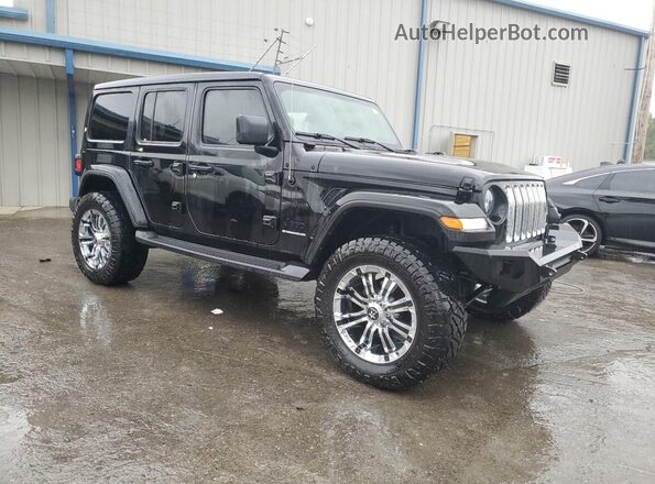 1C4HJXEGXPW598782 2023 JEEP WRANGLER Black Przód prawy