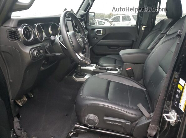 1C4HJXEGXPW598782 2023 JEEP WRANGLER Black Widok wnętrza z przodu