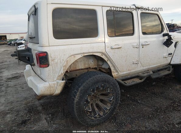 1C4HJXEM5LW339911 2020 JEEP WRANGLER UNLIMITED White Tył prawy