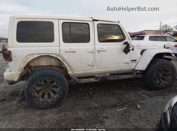 1C4HJXEM5LW339911 2020 JEEP WRANGLER UNLIMITED White Widok wnętrza 360 stopni