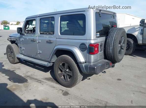 1C4HJXEN1LW123787 2020 JEEP WRANGLER UNLIMITED Silver უკანა მარცხენა