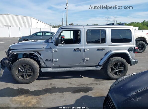 1C4HJXEN1LW123787 2020 JEEP WRANGLER UNLIMITED Silver სალონის 360-გრადუსიანი ხედი