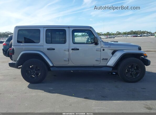 1C4HJXEN1LW123787 2020 JEEP WRANGLER UNLIMITED Silver უკანა სალონის ხედი
