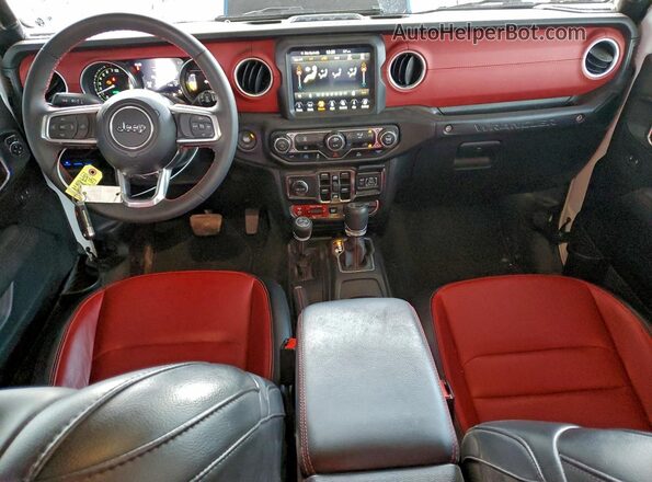 1C4JJXR64PW685354 2023 JEEP WRANGLER Белый Вид панели приборов