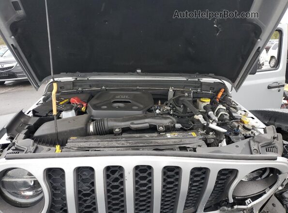 1C4JJXR65NW258486 2022 JEEP WRANGLER Silver Widok komory silnika