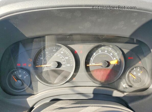 1C4NJCBA3GD611556 2016 JEEP COMPASS Gray Вид щитка приладів