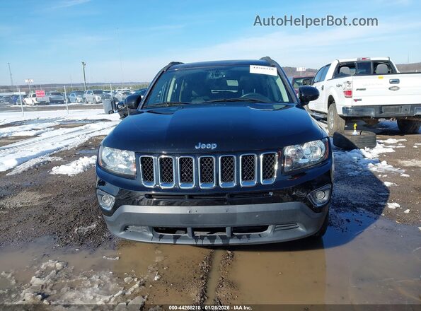 1C4NJCEA6GD792681 2016 JEEP COMPASS Black Instrument cluster view