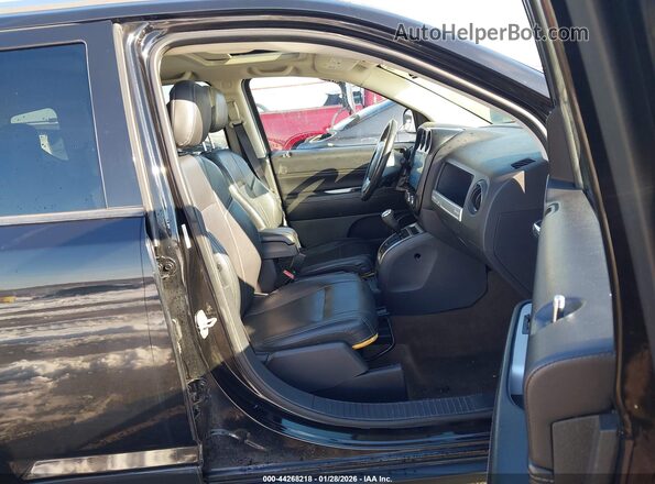 1C4NJCEA6GD792681 2016 JEEP COMPASS Black Front interior view