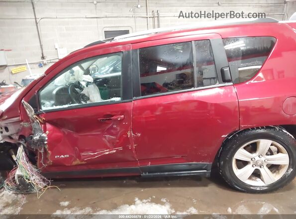 1C4NJDBB7GD556897 2016 JEEP COMPASS Red Սալոնի 360 աստիճան տեսք