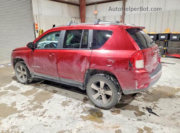 1C4NJDEB3GD723669 2016 JEEP COMPASS Темно-бордовый Задняя левая четверть