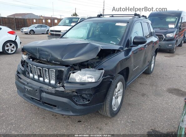 1C4NJDEB9GD781172 2016 JEEP COMPASS Черный Передняя левая четверть
