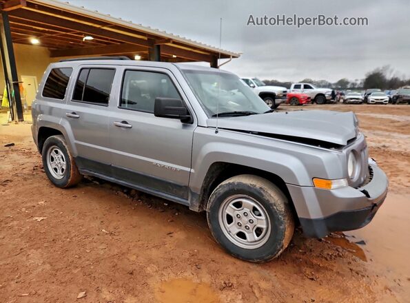 1C4NJPBB4GD576638 2016 JEEP PATRIOT Silver Przód prawy