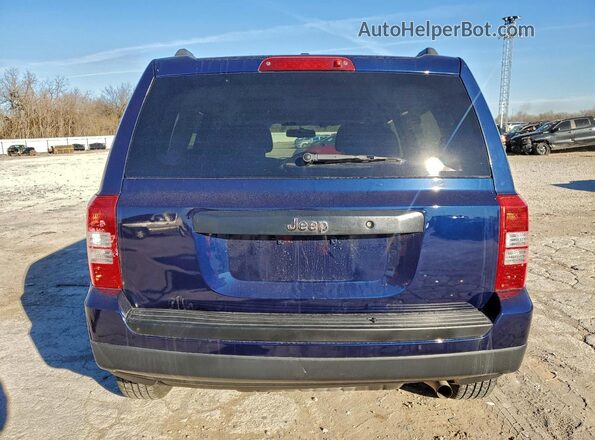 1C4NJPBB9HD103609 2017 JEEP PATRIOT Синий Вид сзади