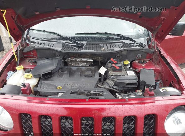 1C4NJRBB7HD144963 2017 JEEP PATRIOT Red Widok z tyłu