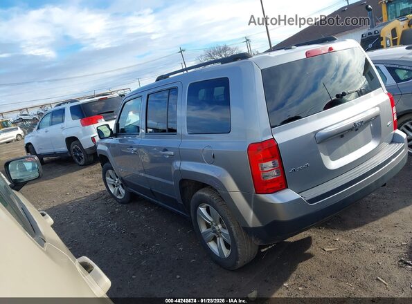 1C4NJRFB1HD181386 2017 JEEP PATRIOT Серебряный Задняя левая четверть