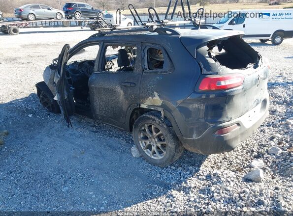 1C4PJLAB6GW319164 2016 JEEP CHEROKEE Blue Rear left