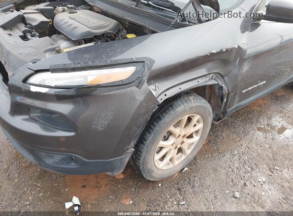 1C4PJLCB1HW668120 2017 JEEP CHEROKEE Gray 