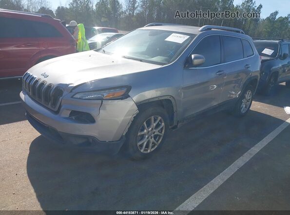 1C4PJLCB5GW126176 2016 JEEP CHEROKEE Gray Առջևի ձախ երեք քառորդ տեսարան
