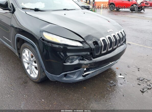 1C4PJLDB4HW513978 2017 JEEP CHEROKEE Black Vista frontal