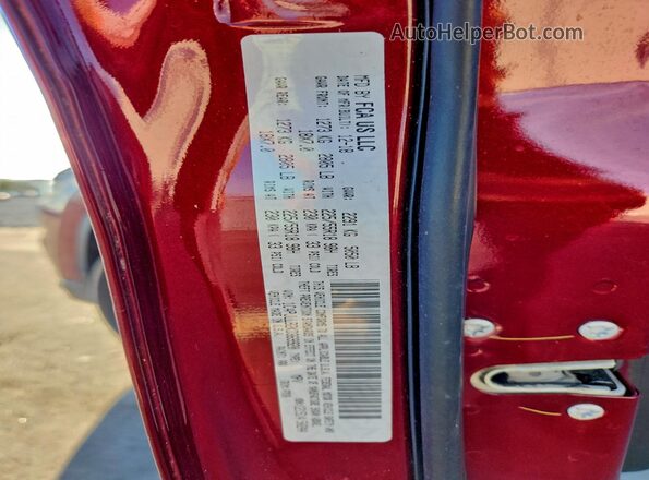 1C4PJLLB2KD369920 2019 JEEP GRAND CHER Burgundy 360 interior view