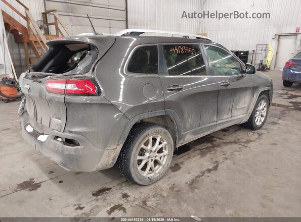 1C4PJLLX6JD556622 2018 JEEP CHEROKEE Gray Rear right