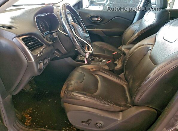 1C4PJLMX0MD113191 2021 JEEP CHEROKEE Серый Вид салона спереди