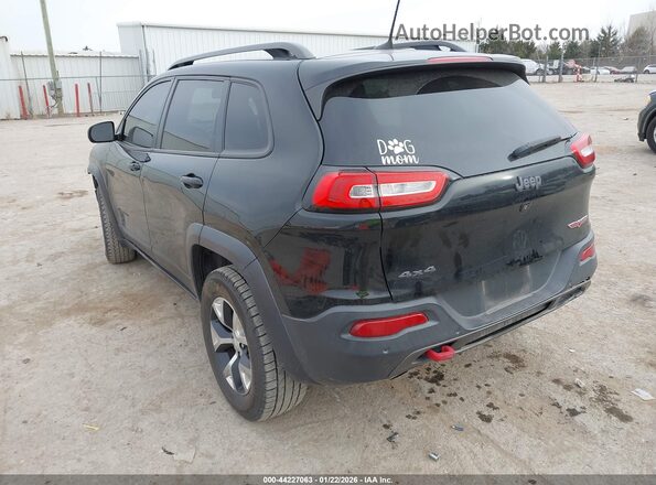 1C4PJMBB8JD567245 2018 JEEP CHEROKEE Black Tył lewy