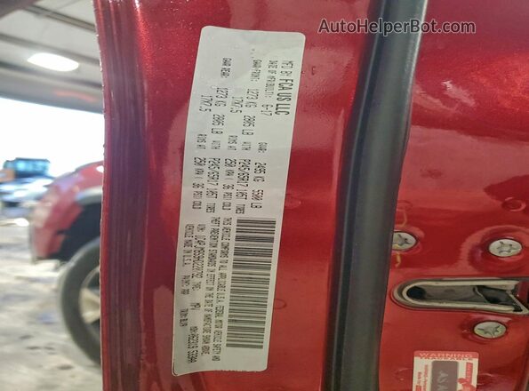 1C4PJMBS9HD220792 2017 JEEP CHEROKEE Красный Вид наклейки с VIN-кодом