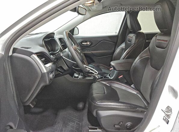 1C4PJMBX7ND553645 2022 JEEP CHEROKEE White წინა სალონის ხედი