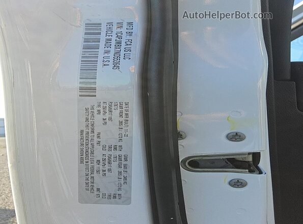 1C4PJMBX7ND553645 2022 JEEP CHEROKEE White VIN კოდის სტიკერის ხედი