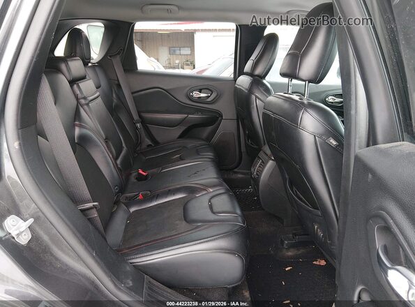 1C4PJMBX8KD188601 2019 JEEP CHEROKEE Gray Widok naklejki z numerem VIN