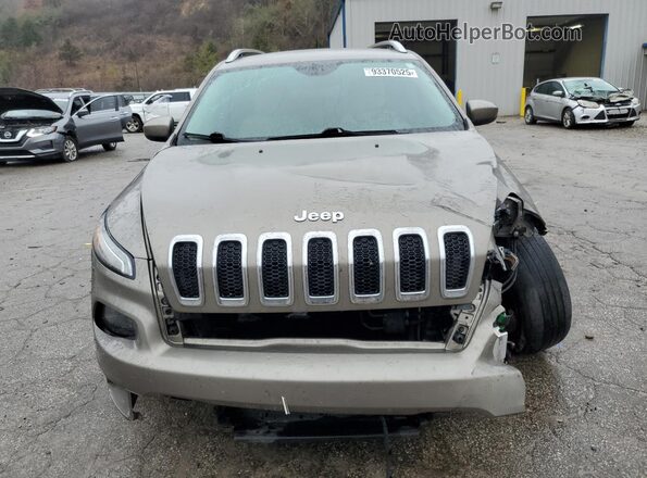 1C4PJMCB2GW359227 2016 JEEP CHEROKEE Tan Դիմացի տեսք
