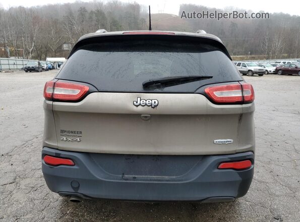 1C4PJMCB2GW359227 2016 JEEP CHEROKEE Tan Հետևի տեսք