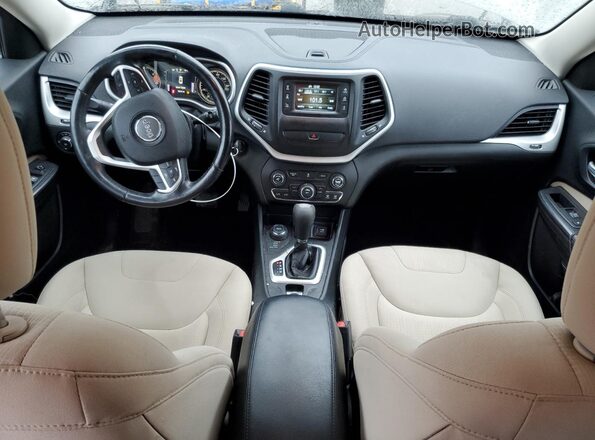 1C4PJMCB2GW359227 2016 JEEP CHEROKEE Tan Առջևի վահանակի տեսք
