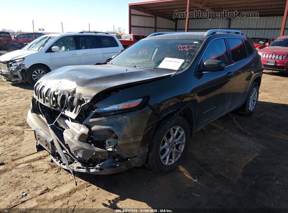 1C4PJMCS2GW105257 2016 JEEP CHEROKEE Зеленый Передняя левая четверть