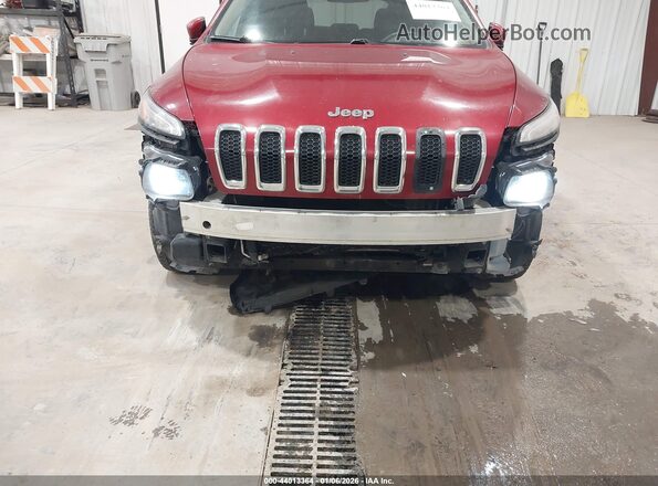 1C4PJMCS2HW532911 2017 JEEP CHEROKEE Red Вид спереду