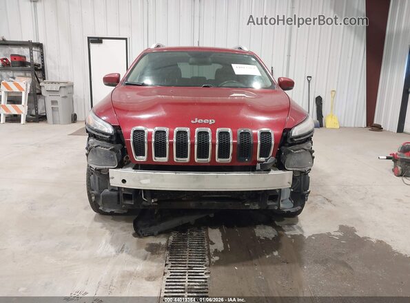 1C4PJMCS2HW532911 2017 JEEP CHEROKEE Red Вид задньої частини салону
