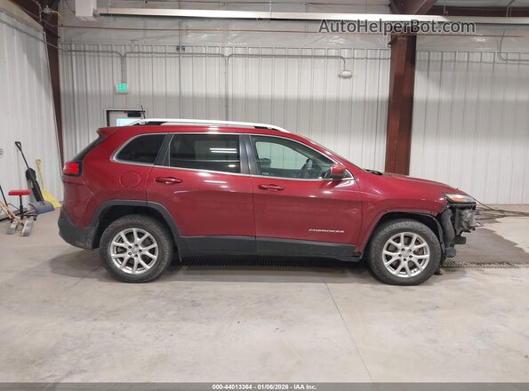 1C4PJMCS2HW532911 2017 JEEP CHEROKEE Red Панорамний вид салону 360°