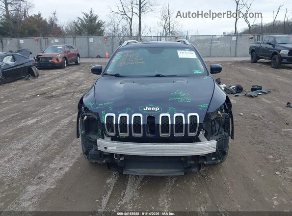 1C4PJMCSXGW321891 2016 JEEP CHEROKEE Blue Rear interior view