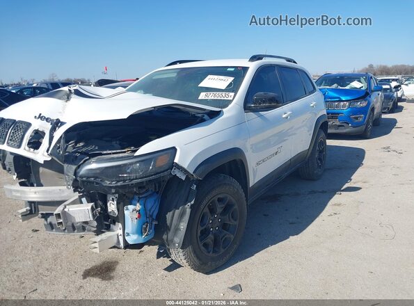 1C4PJMCX3ND553110 2022 JEEP CHEROKEE White Передня ліва чверть