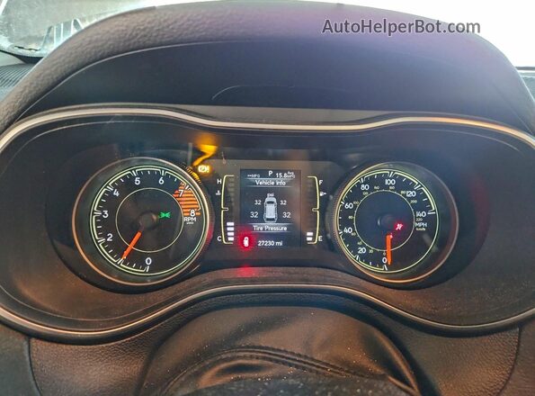 1C4PJMCX8ND531524 2022 JEEP CHEROKEE White Vista del cuadro de instrumentos