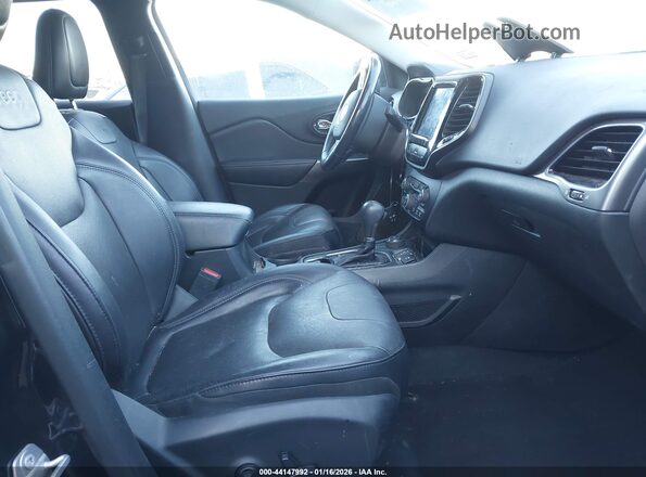 1C4PJMDN2KD299530 2019 JEEP CHEROKEE Black Widok wnętrza z przodu