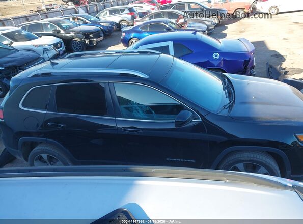1C4PJMDN2KD299530 2019 JEEP CHEROKEE Black Widok wnętrza z tyłu